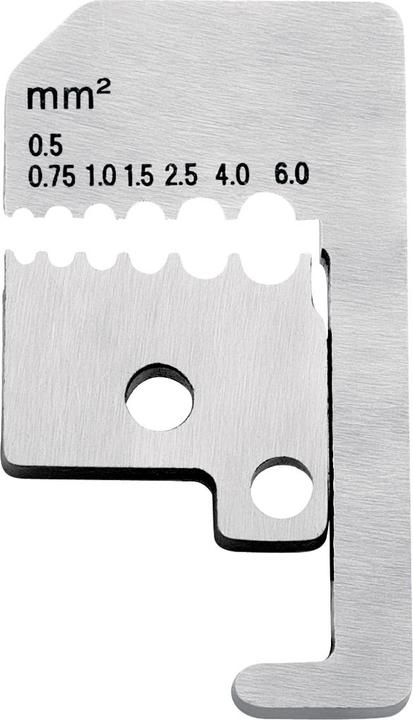 Actual product image Knipex 1 pair of spare blades for 12 21 180 (45 mm)