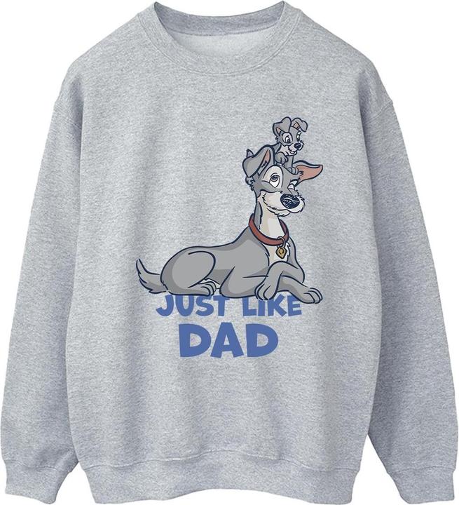 Image du produit Disney - Sweat LADY AND THE TRAMP JUST LIKE DAD - Femme (S)