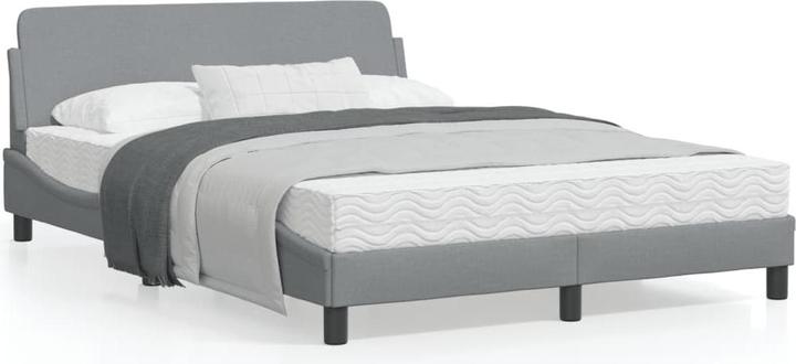 Image du produit VidaXL Cadre de lit avec tête de lit en tissu (140 x 190 cm)