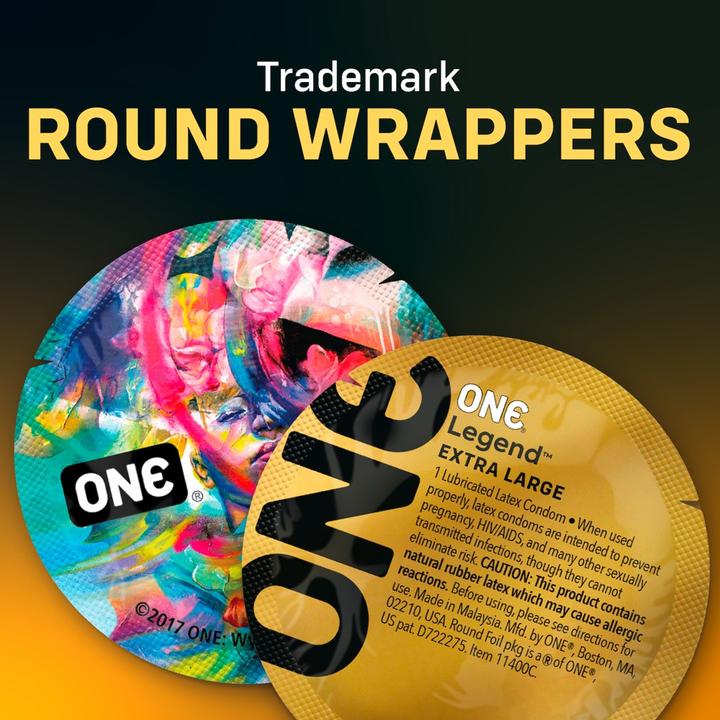 Actual product image One Legend XL condoms for more comfort (12 pcs.)