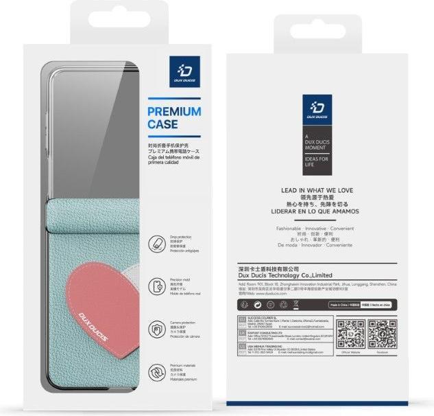 Produktbild Dux Ducis Luvy Series Leder Hardcase Hülle (Samsung Galaxy Z Flip7)