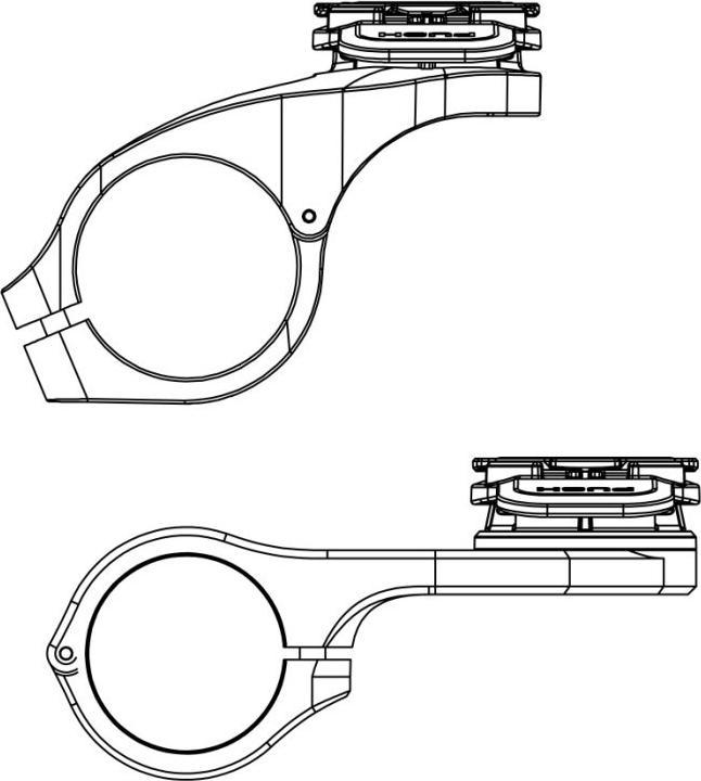 Image du produit Quad Lock Out Front Mount Pro