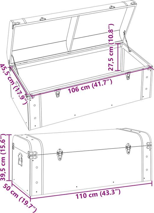 Actual product image vidaXL Ladonna (50 cm, 1x)