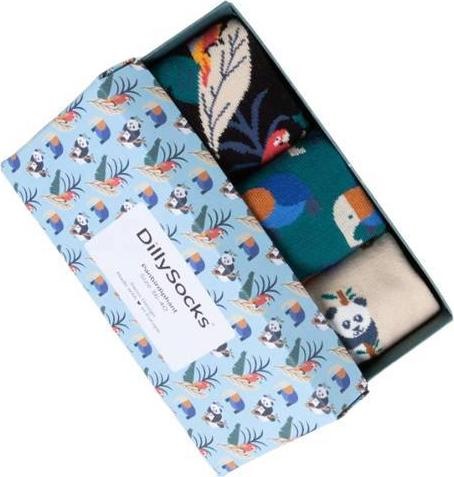 Image du produit DillySocks Panbirdiphant (Lot de 3, 36 - 40)