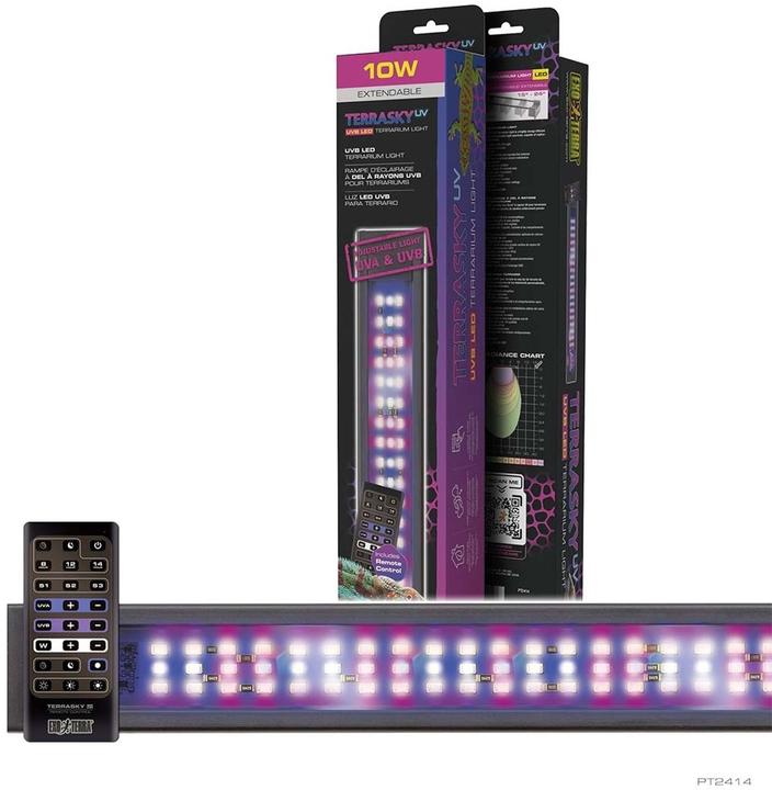 Exo Terra Exoterra - Terrasky UV-UVB LED - 10W (UVB, UVA, Splashproof)