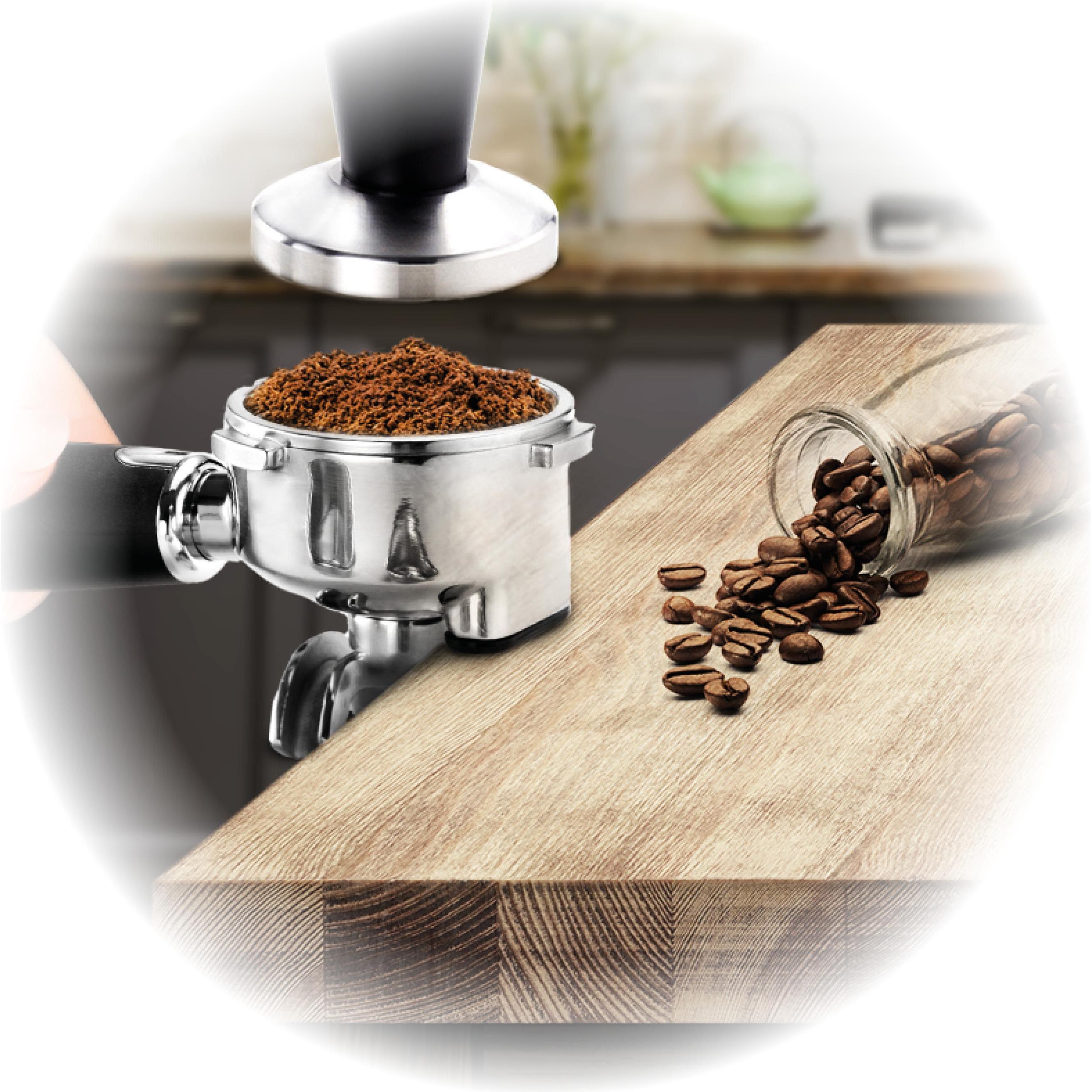 Thumbnail - Trisa Barista Plus, Siebträgermaschine, Rot