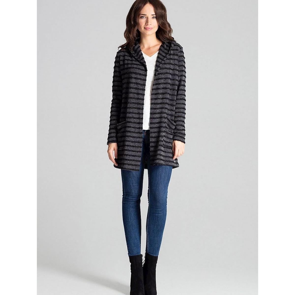 Lenitif, Damen, Pullover, Cardigan, Schwarz, (M)