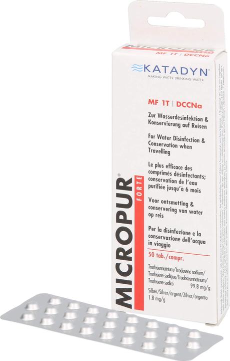 Actual product image Katadyn Micropur Forte MF 1/50T