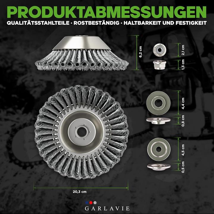 Immagine prodotto Garlavie Decespugliatore per erbacce (Pioniere delle erbacce, Attacco per macchine da giardino)