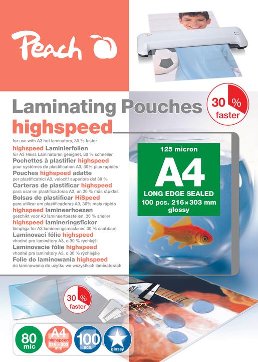 Peach Pp580-22 (A4, 100 Stück, 80 µm)