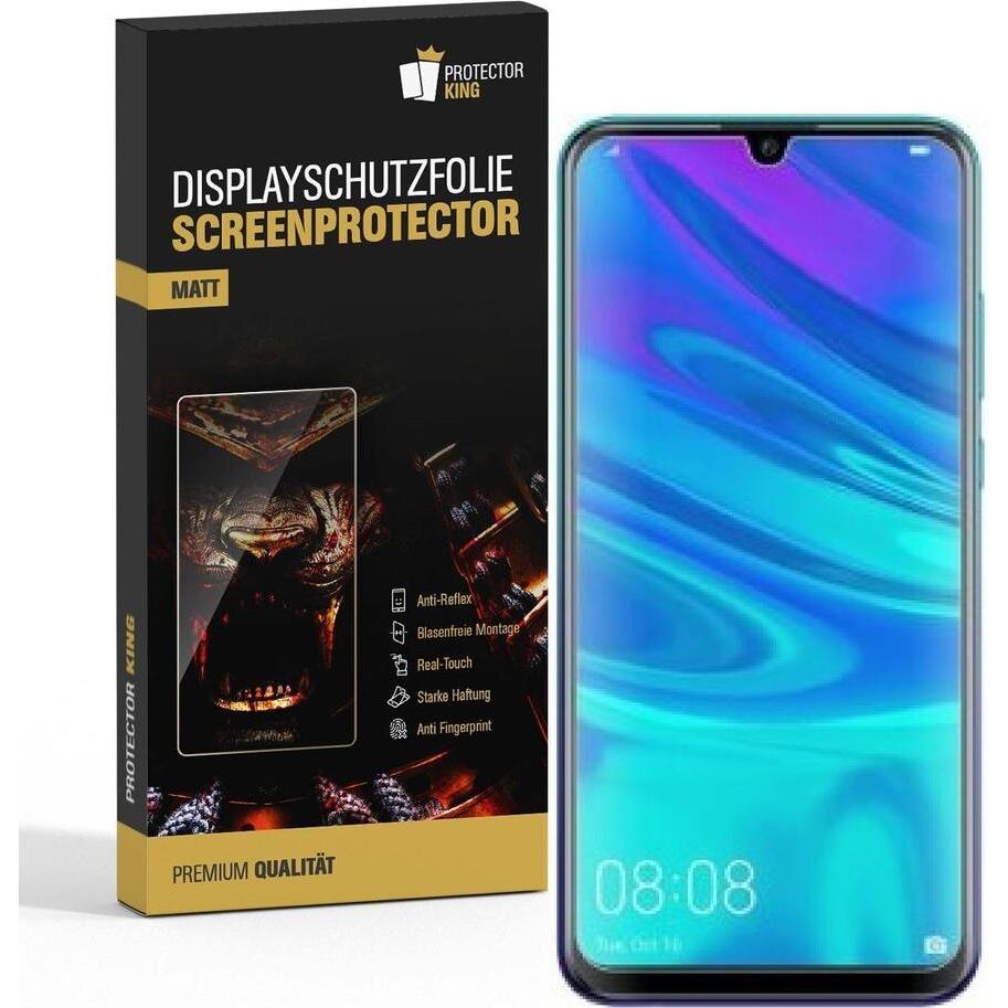 Protectorking 3x Premium Displayschutzfolie Matt Entspiegelt (3 Stück, Huawei P Smart (2019)), Smartphone Schutzfolie