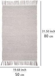 Actual product image Wenko Bath mat Gata (80 x 50 cm)