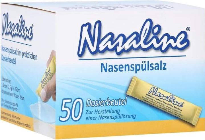Nasaline Sel de rinçage nasal (50 pièce(s))