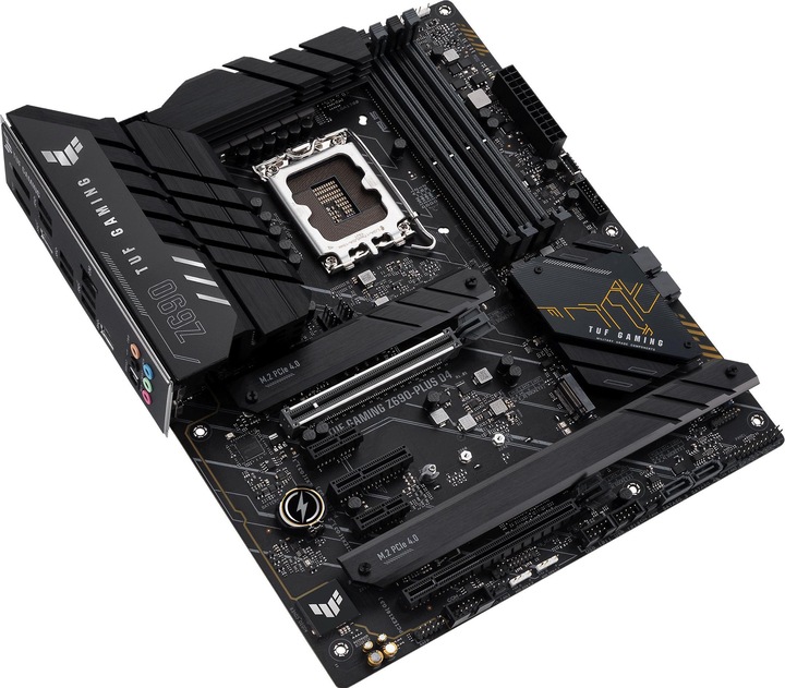 Image du produit ASUS TUF Gaming Z690-Plus D4 (LGA 1700, Intel Z690H, ATX)