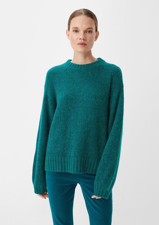 Actual product image Comma Strickpullover Strickpullover aus Alpakamix (36)