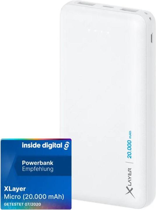 Actual product image Xlayer Micro (20000 mAh, 74 Wh)