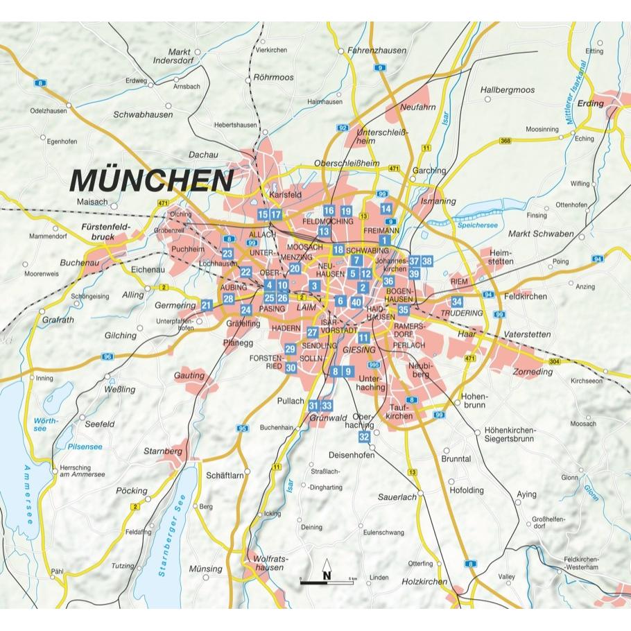 Thumbnail - Wandern in München, Ratgeber von Werner Glanz