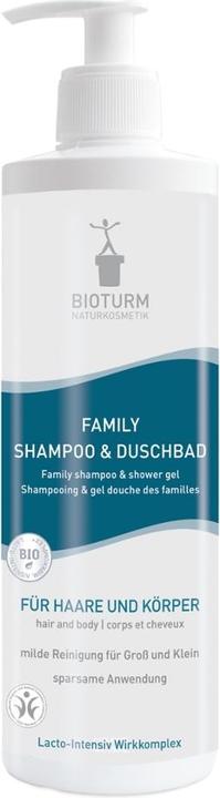Produktbild Bioturm Shampoo & Duschbad Family 500ml (500 ml, Flüssiges Shampoo)