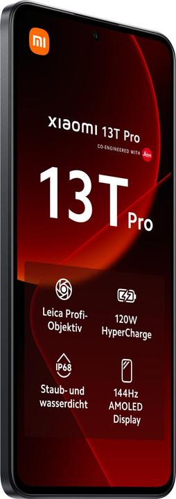 Produktbild Xiaomi 13T Pro (512 GB, Black, 6.67", Dual SIM, 5G)