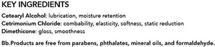 Valeurs nutritives et ingrédients Bumble and bumble Super Rich Conditioner (1000 ml)