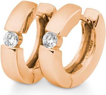 Produktbild Breuning Creolen - BRILL. 0,20 Ct. H/si (750/18 K Gold)