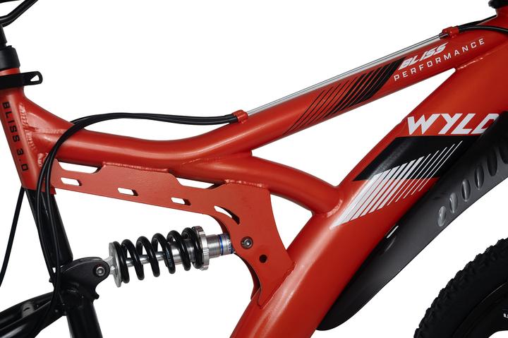 Produktbild Wyld Mountainbike Fully 26" Bliss schwarz-gelb 21 Gänge RH 47 cm Magnesium-Laufräder (47 cm)