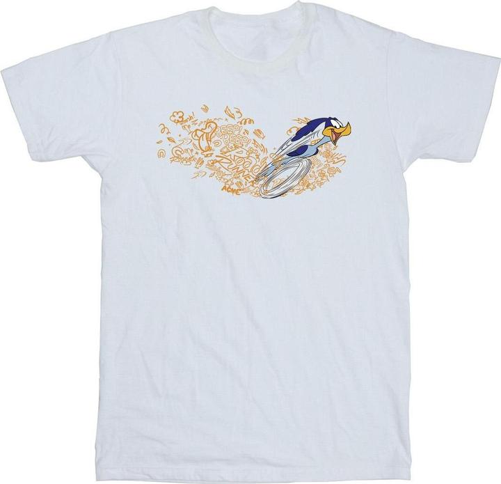 Immagine prodotto Looney Tunes ACME Doodles Road Runner Maglietta Uomo (XXL)
