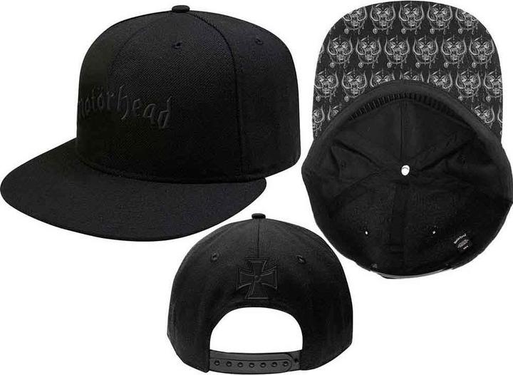 Motorhead Logo & Warpig Snapback Cap
