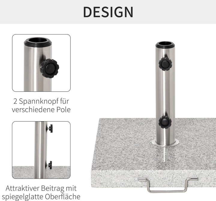 Produktbild Outsunny Sonnenschirmständer