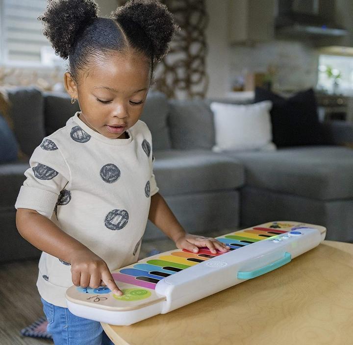 Productafbeelding Hape Magic Touch toetsenbord (Duits, Frans, Italiaans, Engels)