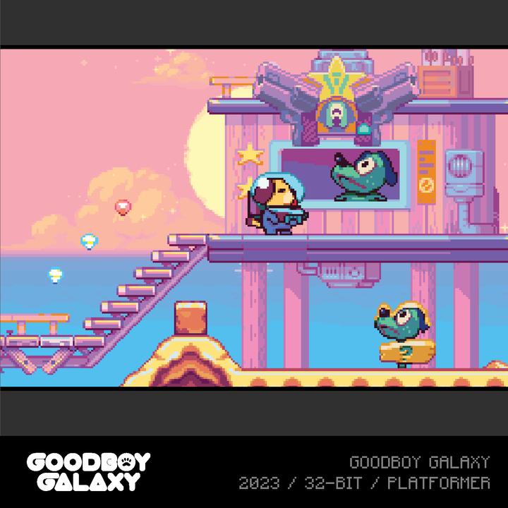 Produktbild Blaze Evercade Goodboy Galaxy/Witch n'Wiz (EN)