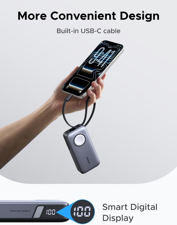 Produktbild Ugreen Powerbank 10000mAh 30W (10000 mAh, 30 W)