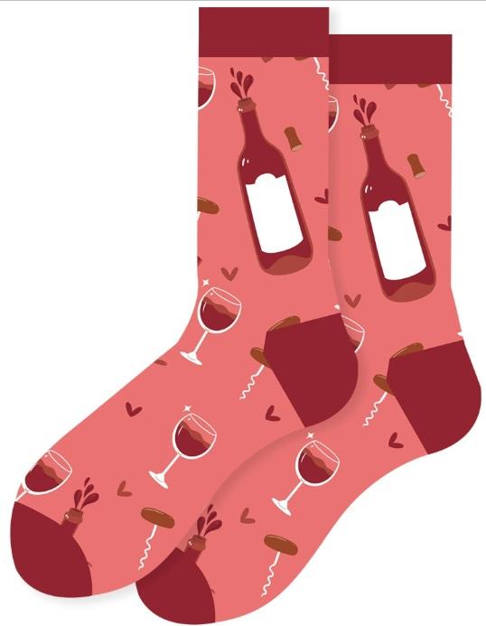 Musthaves Socken Grösse 36 - 43 cm - Wein (36 - 43)