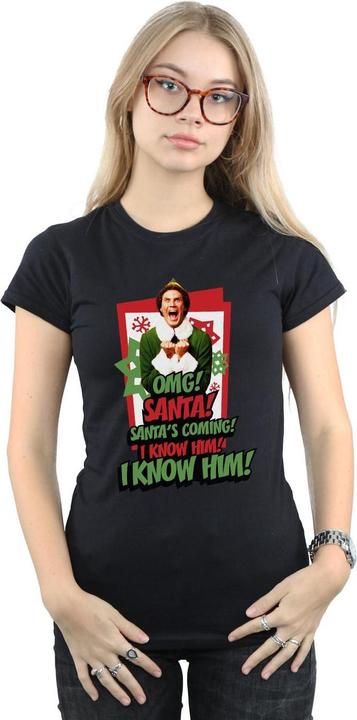 Immagine prodotto Elf OMG Santa Maglietta Donna (XL)