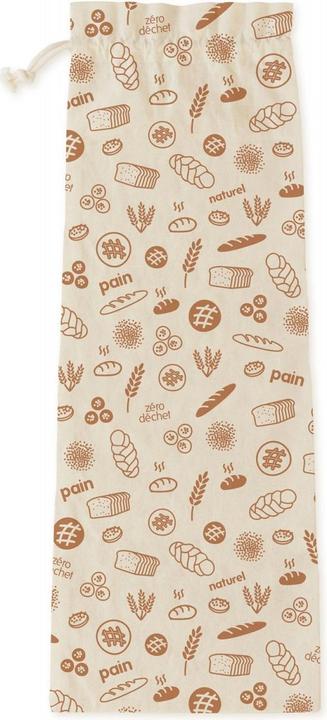 Produktbild Pebbly Brotbeutel aus Bio-Baumwolle braun, 65x20 cm