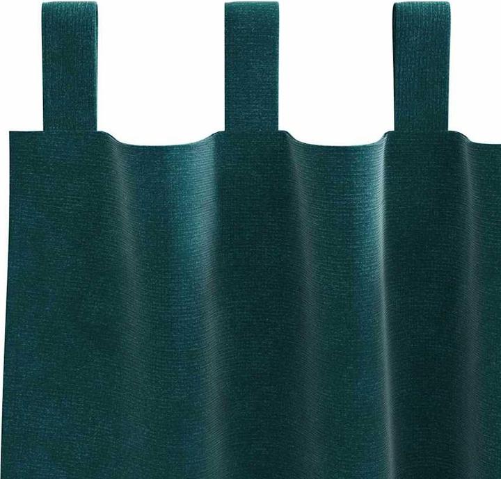 Actual product image VidaXL Dark green curtains (140 x 225 cm)