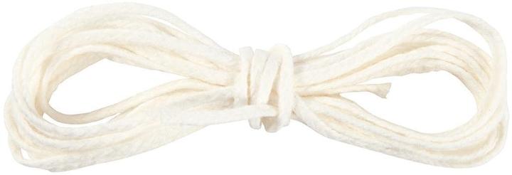 Productafbeelding Creativ Company Candlewick 3 m x 12 mm, Wit