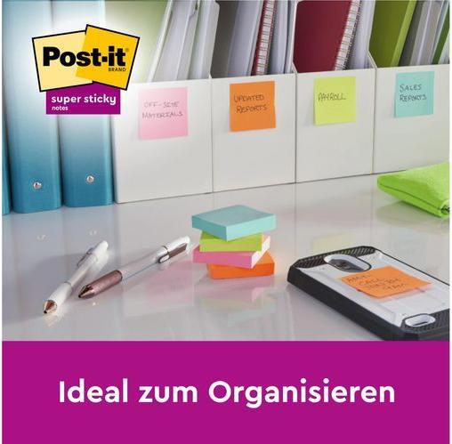Actual product image Post-it Super Sticky (76 x 76 mm)