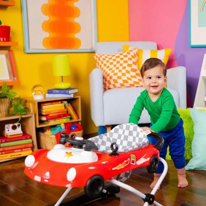Actual product image Bright Starts Little Speedster™ 3-in-1 Car Walker – Red Racer