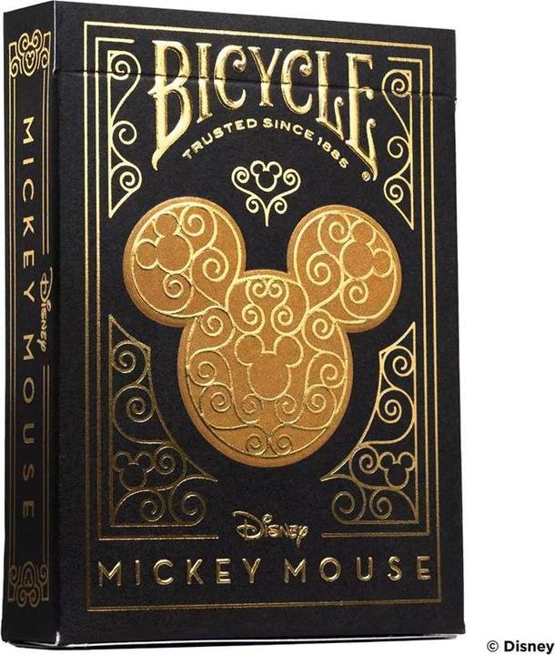 Image du produit Bicycle Disney - Black & Gold Mickey (Allemand)