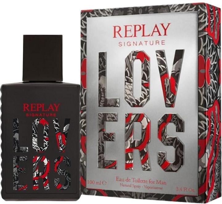 Actual product image Replay Signature Lovers For Man Edtv (100 ml)