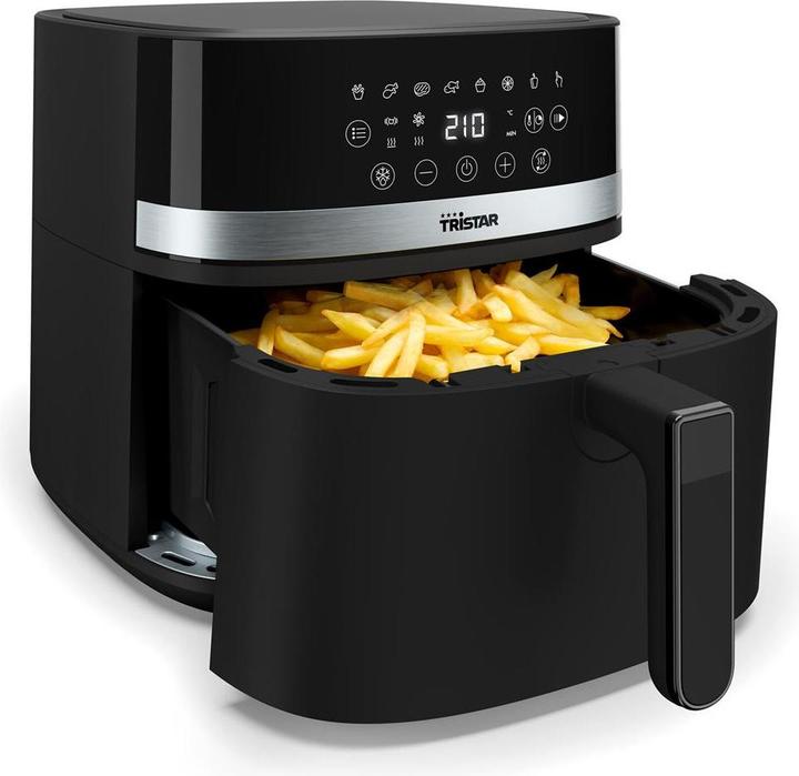 Actual product image Tristar Airfryer FR-9418 - 8 Liter - Heteluchtfriteuse - Grote Capaciteit XXL - PFAS