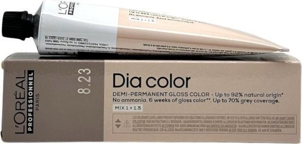 Produktbild L'Oréal Paris Loreal DIA Color 8,23 Hellblond Irisé Gold 60 ml (8.23 Hellblond irisierend goldfarben)