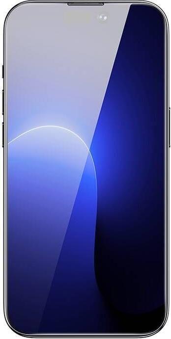 Actual product image Baseus All-glass Crystal Tempered Glass EasyStick Film (Cellular Dust-proof) iP14 (Pack of 2) (2 pcs., Apple iPhone 13, Apple iPhone 13 Pro, Apple iPhone 14 Pro)