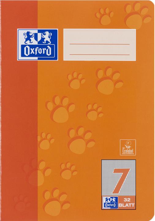 Produktbild Oxford Schulheft, A5, Lineatur 7 (A5, Kariert, Harter Einband)