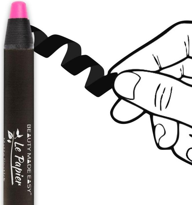 Actual product image Le Papier Mighty Matte lipstick, blusher (Blusher)