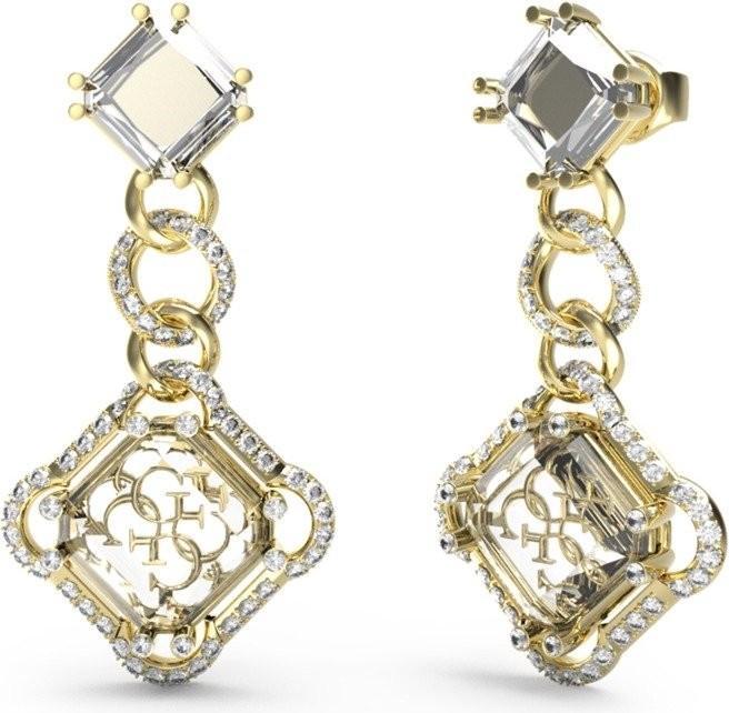 Guess Ratet der Magnifica Jube04479jwygt -U - Damen - Ohrringe - Gold (Edelstahl mit Kristallsteinen)