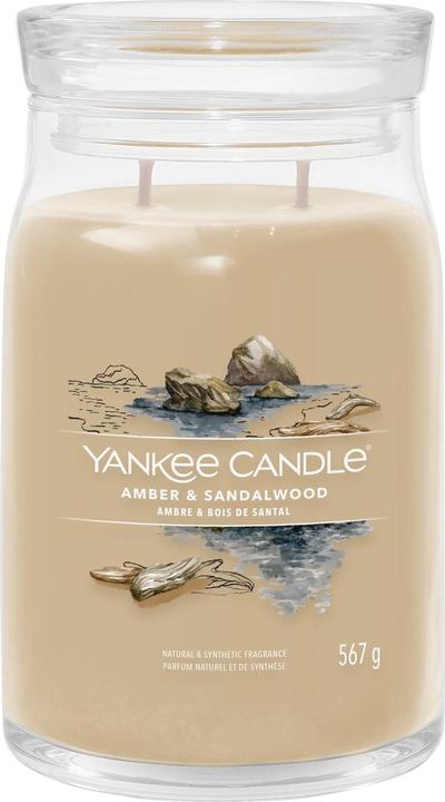 Yankee Candle Amber & Sandalwood Signature Large Jar Scented Candle