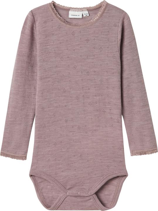 Produktbild Name it Nmfwang Wool Needle Ls Body Solid Noos (92)