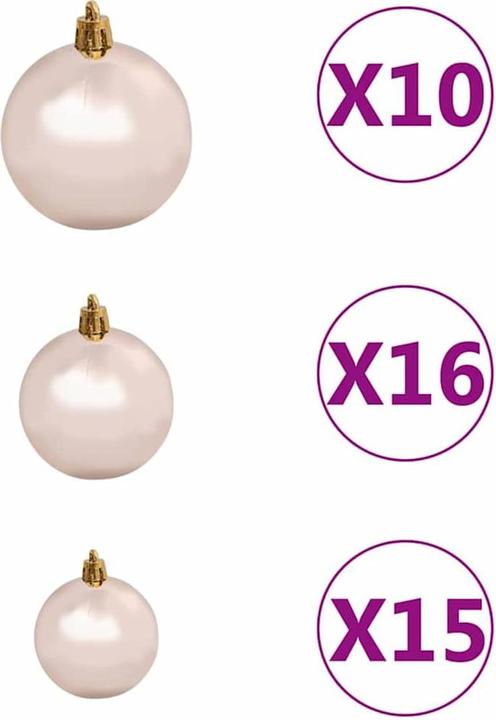 Produktbild vidaXL Schlanker Weihnachtsbaum (180 cm)